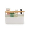 simplywire - Makeup Storage Organiser - Bathroom Caddy - White