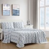 Beatrice Home Fashions Coastal Print Microfiber Sheet Set, Soft, Comfy,