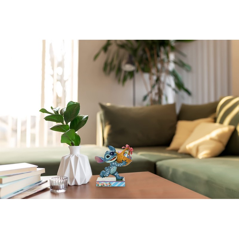 Enesco Traditions 6008075 Lilo and Stitch Bizarre Bunny Figurine Blue