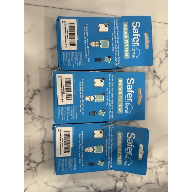 Safer Home Sh503 Indoor Plug-in Fly Trap Refill Pack of