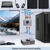 DUOPURUI RCA Stereo Audio Switcher, 2 in 1 Out /