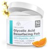 18% Glycolic Acid Exfoliating Pads for Brightening Skin