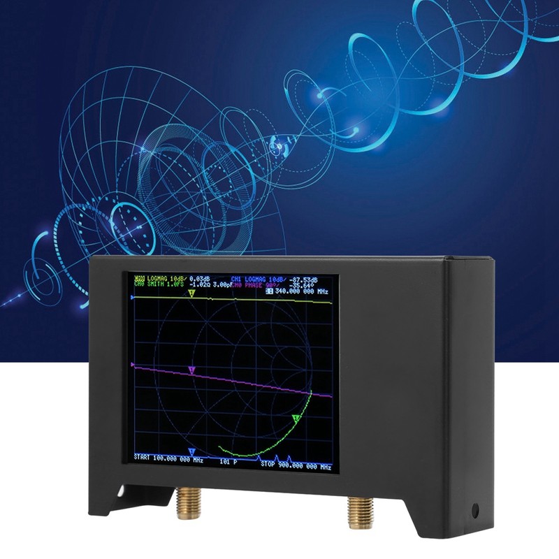 50KHz‑3GHZ Antenna Analyzer 2.8in Screen with Shell Network Analysising Tool