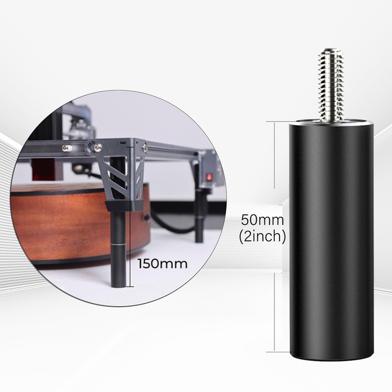 Creality Falcon Extra Riser for Laser Engraver, 12-Piece Support Column