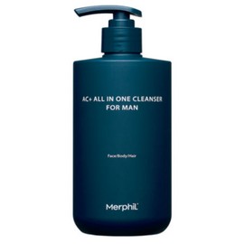 Merpil Merfil AC All-in-One Body Wash Cleanser for Men Trouble 500g / 메르필 AC 올인원 바디 워시 클렌저 포맨 트러블 500g