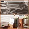 KIRIGEN Wood File Mail Organizer 7 Slots File Paper Holder