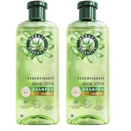 Herbal Essences Feuchtigkeits Shampoo mit Aloe und Jasminduft 350ml. Von sehr trockenem zu glänzenden Haar, Ohne Silikone, ohne sulfatierte Tenside, Mit Inhaltsstoffen natürlichen Ursprungs, Vegan