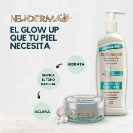 12 Pz New Derma Crema Multipropositos Nacar 200 Ml Cu Tipo De Envase Plástico                                                                         