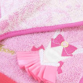 BANDAI 4085003300 Face Towel, Sailor Moon Costume (Sailor Chibi Moon), Face Towel, Approx. 13.4 x 31.5 inches (34 x 80 cm)