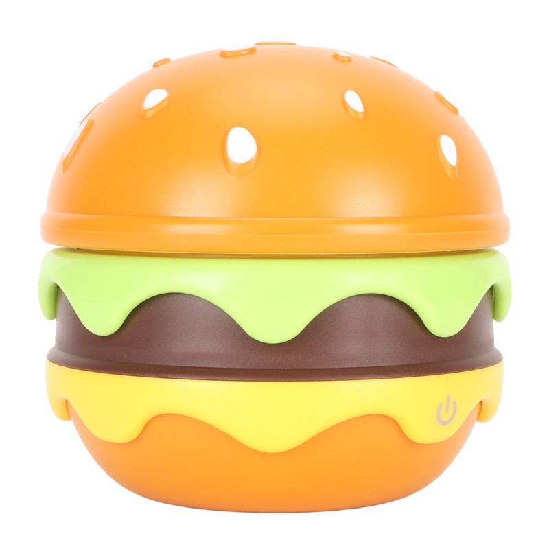 Kids Reading Light Hamburger Style Flexible Gooseneck USB Charge Soft
