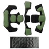 Yzpacc Tactical Helmet Padding Kit, Universal Replacement Helmet Internal Memory