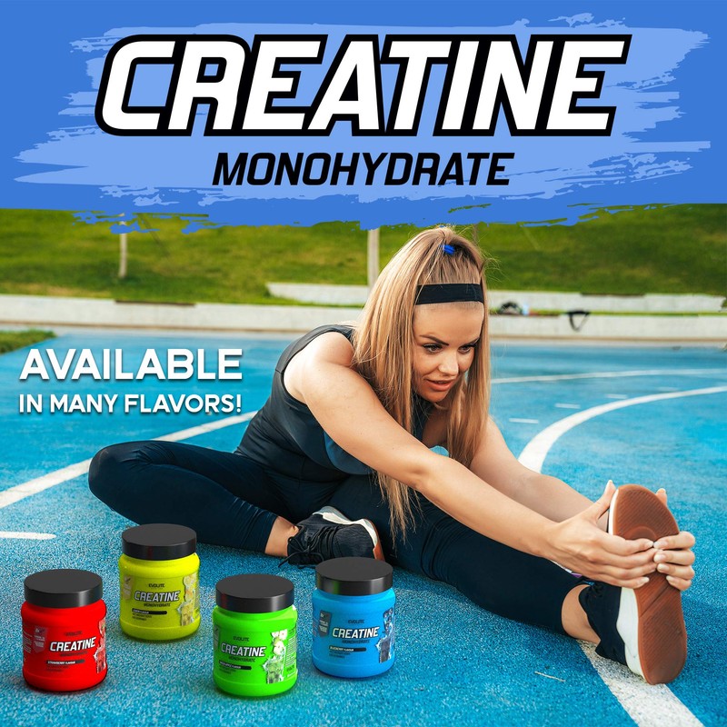 Creatine Monohydrate 500 g - Taurine Creatine Powder, Pre Workout