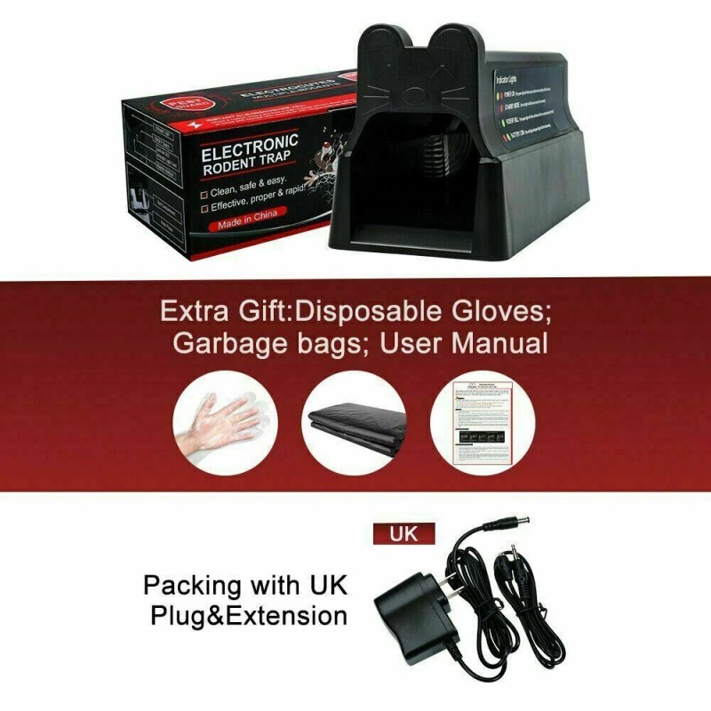 Fimax Electronic Mouse Trap Rat Killer Victor Pest Control Electric