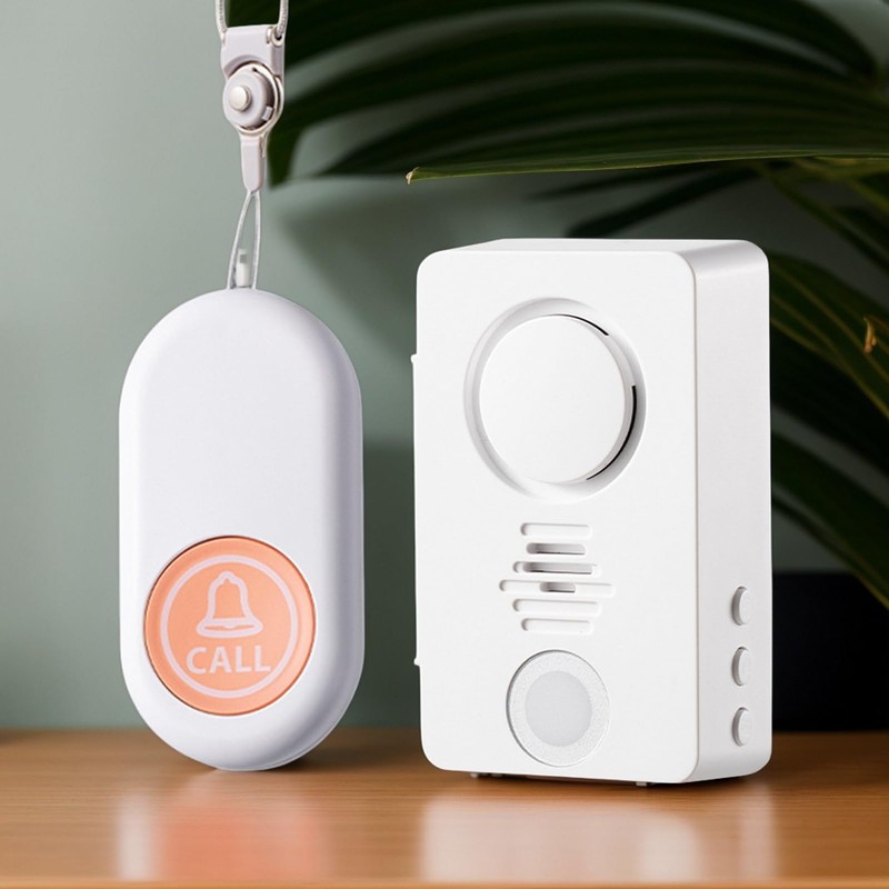 Bed Alarm for Elderly Adults Wireless,Bedside Cordless Warning | Smart
