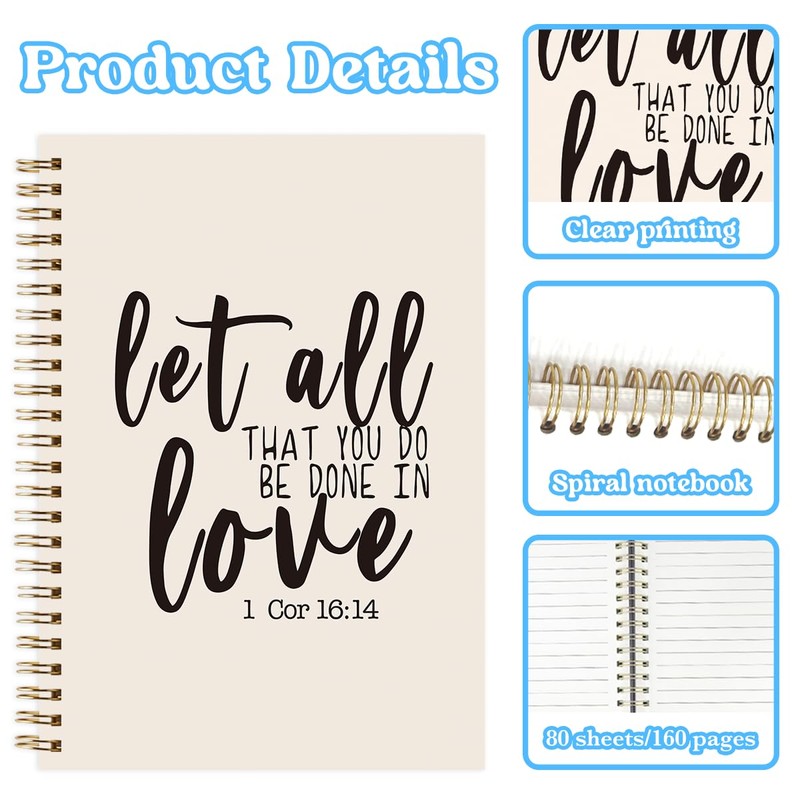 Anycarf Back to School Notebook for Teacher Student First Day