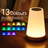 Ledivion Night Light, LED Touch Bedside Table Lamp, 13 RGB