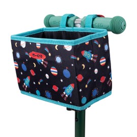 Micro Scooters | Folding Eco Flower Basket | Bike/Scooter Accessories For Kids | Large Front Basket | Waterproof | Space