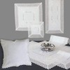 matches21 Tablecloth, Table Cloth with Elegant Embroidery and Filigree Lace,