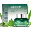 Aloderma- Crema iluminadora para ojos con aloe vera orgánico: crema