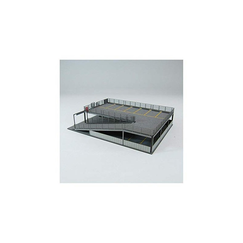 Sankei 1/150 Nostalgic Diorama Series Parking Lot A Paper Craft