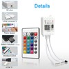 Smart WiFi RGB LED Light Strip Remote Controller, 24 Key