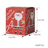 Pyhot 24 Pcs DIY Christmas Advent Calendar Boxes,Candy Boxes for