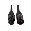 Hosa Cable de micrófono HMIC-025 Pro, REAN XLR3F a XLR3