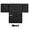 Foldable Bluetooth Keyboard Low Latency Bluetooth 5.1 Full Size Keyboard