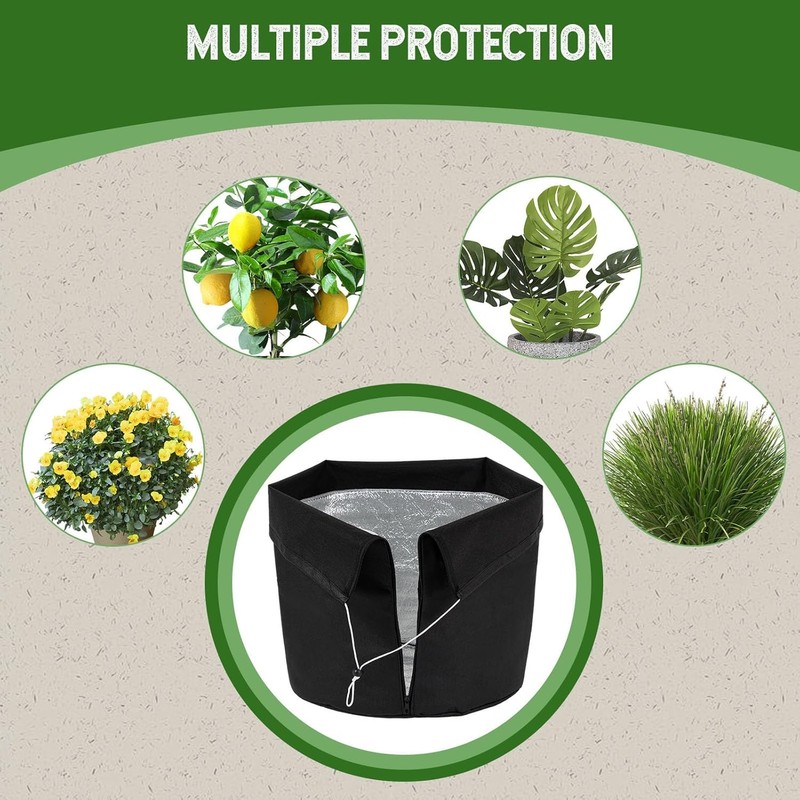 DIELOVEHUA Thermal Pot Protector, Thermal Pot Protector for Plants, Thermal