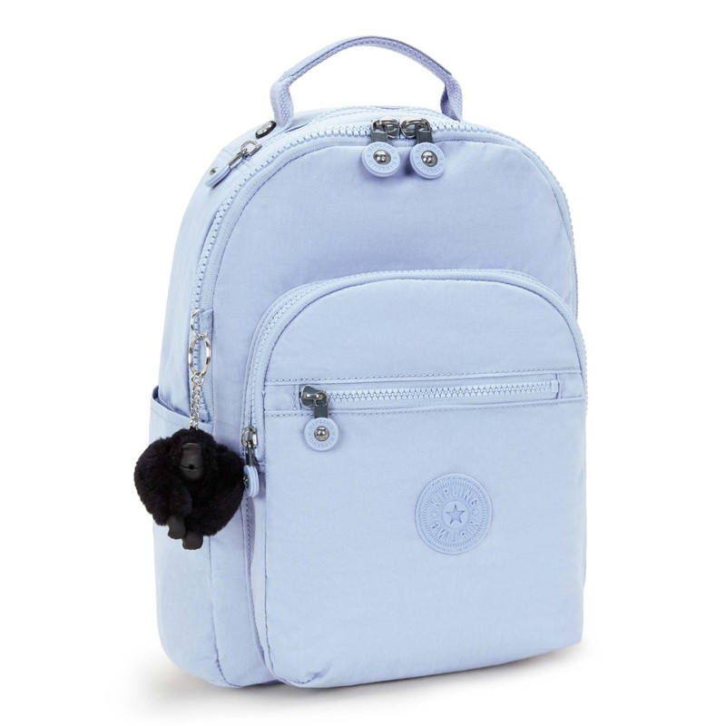 Kipling SEOUL S Kleiner Rucksack, Cloudy Sky Blue (Blau)