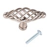 899SN-1 Satin Nickel Bird Cage Cabinet Knob 3" 76mm (Pack