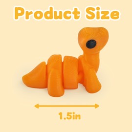 VABAO 65 PCS 3D Printed Animal Figurines Set, Articulated Animal Figurines,Fidget Toys, Flexible Desk Decor, Party Favor, Gifts for Girls and Boys, Office Desk Pets, School Gifts
