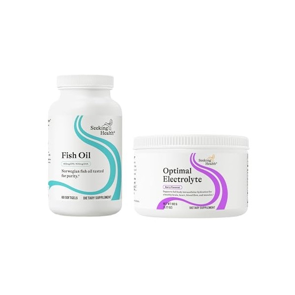 Fish Oil & Optimal Electrolyte: Omega-3 for Heart, Brain &