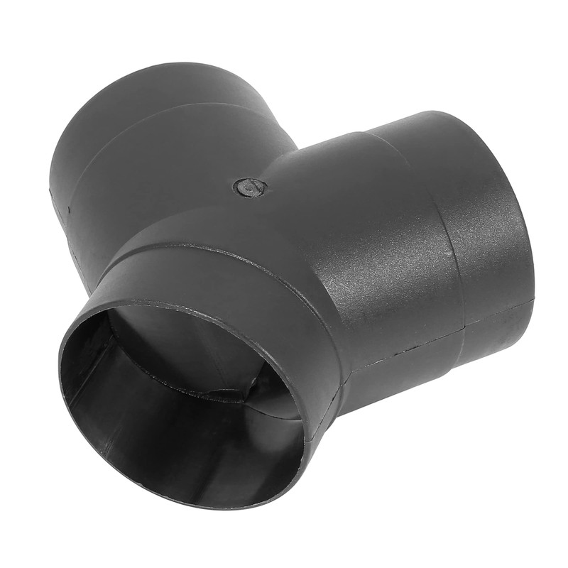 X AUTOHAUX 75mm Car Heater Warm 3 Way Air Ducting