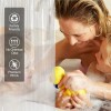 AmazerBath Clear Waterproof Shower Curtain Liner 72X84 Extra Long With