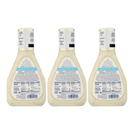 Ken's Steak House Lite Chunky Blue Cheese Dressing (16 Fl Oz, Pack of 3)