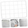 Alipis Freezer Partition Grid Fridge Compartment Divider Refrigerator Shelves Freezer