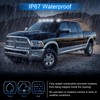5PCS Smoke LED Cab Light White Top Roof Running Cab