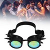 Steampunk Goggles Retro PC ABS with Elastic Band Kaleidoscope Rave