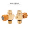 G1/2 14 CO2 Cylinder Refill Adapter High Pressure M18x1.5 Refill