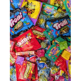 Pinata Candy Mix- Assorted Candy Variety Pack - 6 lb - Bulk Candy Individually Wrapped - Piñata Candy - Sour Candy, Bubble Gum, Fruity Candy, Chewy Candy - Large Bulk Candy For Party Bags