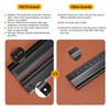WUTA Aluminum Ruler, 11.8 inches (30 cm), Aluminum Scale Ruler,