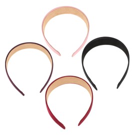 Healvian 4pcs Wide Hair Bands for Women Stylish Headwraps for Weddings Parties Daily Wear Versatile Hair Accessories