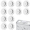 12 Pcs 1/2 inch Knockout Seal Electrical Box Knockout Plugs