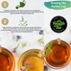 Sleep Easy Herbal Tea (w/Chamomile, Lavender, Lemon Balm, Valerian Root,