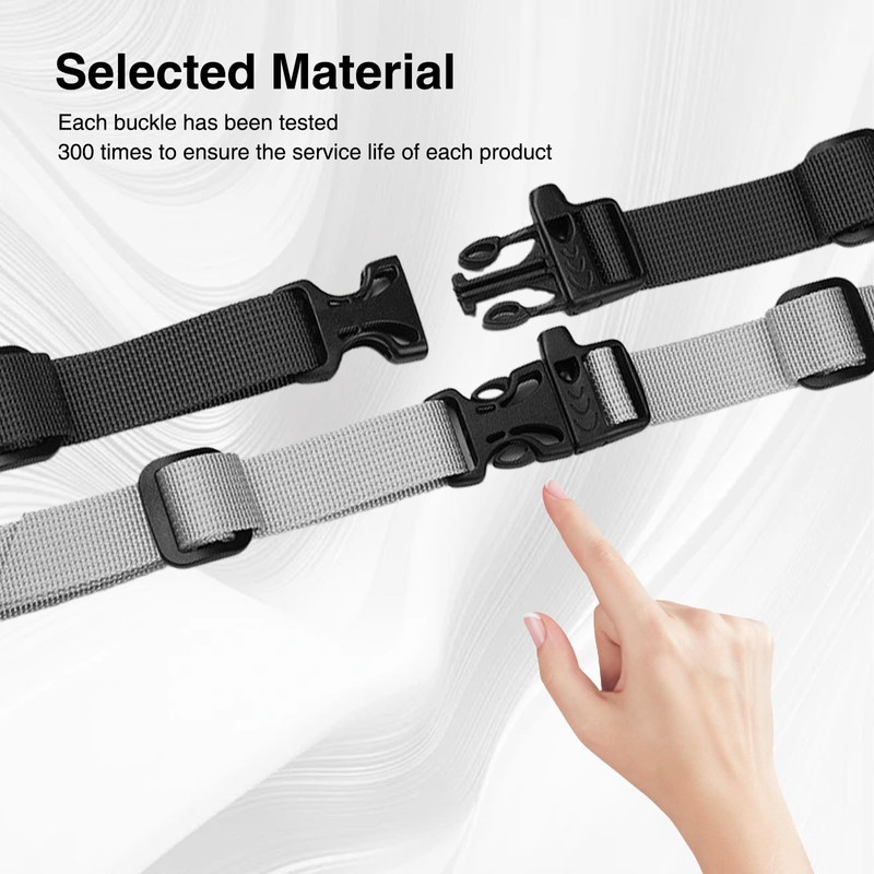 Bettinay 3 Pairs Chest Strap for Backpack, Adjustable Backpack Chest