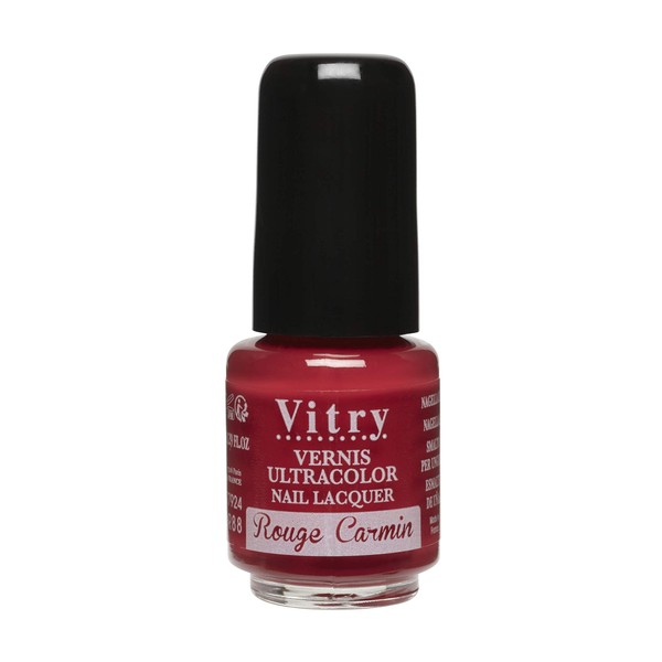Vitry Mini Nail Polish Carmine Red 4ml