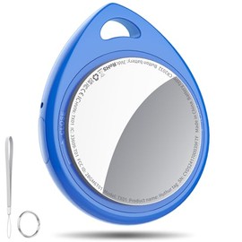 Air Tracker Tag Blau 1 Stück, Bluetooth Item Finder Work with Apple Find My (nur iOS), Smart Tag für Gepäck/Schlüssel/Koffer/Rucksack, austauschbarer Akku