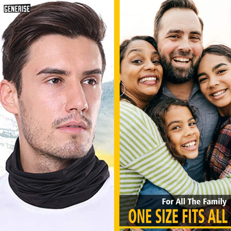 Generise Snood Face Mask Snoods for Men, Women - x1