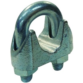 DAIDOHANT 10101850 Uniqlo Wire Clip (Casting) [M9] (A) 10x(B) 50x(C) 27mm [Iron] (1 piece)